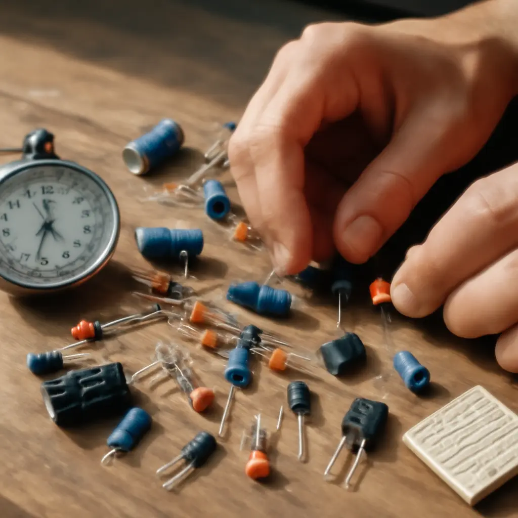 Покупатель выбирает радиодетали быстро